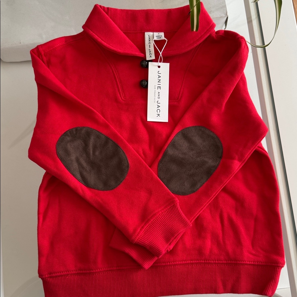 Janie and Jack long sleeve pullover size 4 for kids